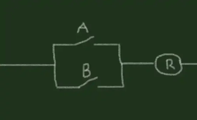 parallel connection before relay