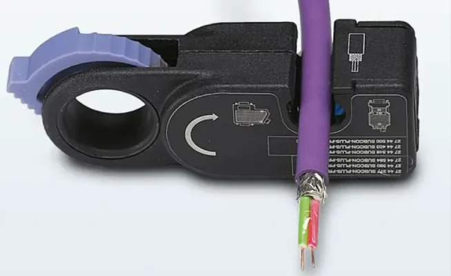 profibus cable stripping tool