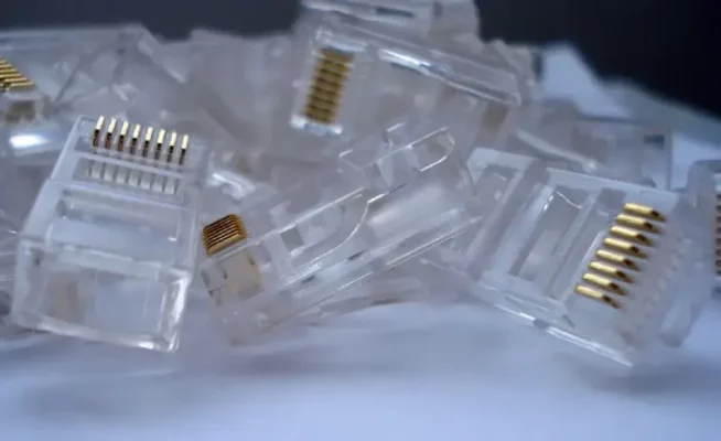 rj45 utp connectors in plasic