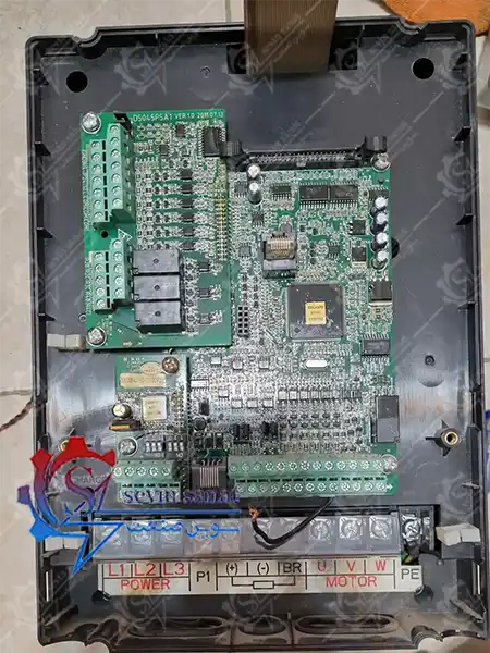 درایو معیوب hpmont ارسال شده برای تعمیر در سوین صنعت