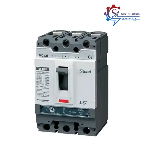 کلید اتوماتیک ال اس چهار پل 80A قابل تنظیم الکترونیکی TD100NFMU-80-4