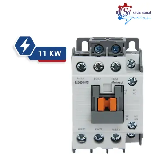 کنتاکتور ال اس 9 آمپر 24/220VDC بوبین 4 کیلووات MC-9b