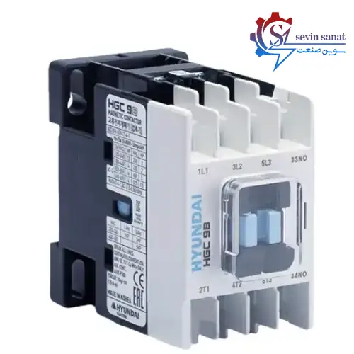 کنتاکتور هیوندای ۳۲ آمپر ۱۵KW بوبین ۲۲۰ ولت AC